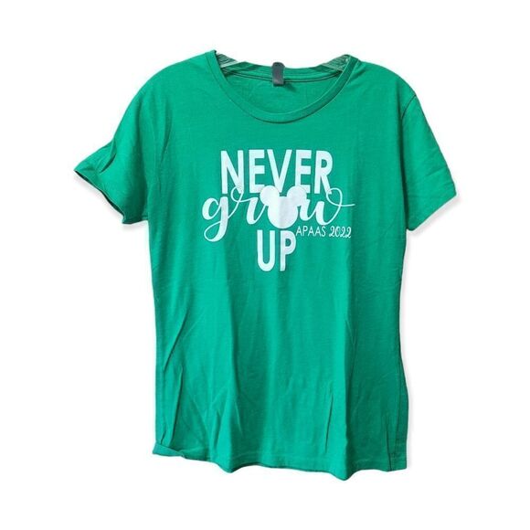 Next Level Disney "Never grow Up" tee - Picture 1 of 2